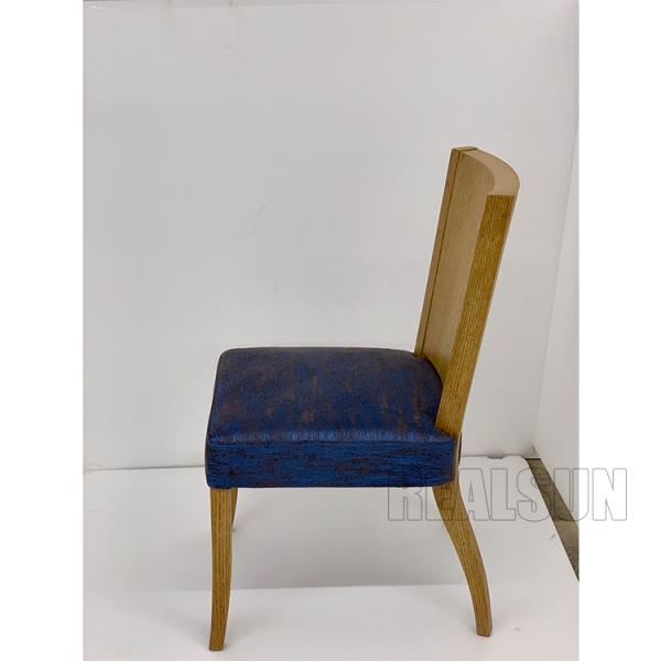 Commerical Hotel Dark Wood Walnut Furniture Dining Room Chairs Living Room Writing