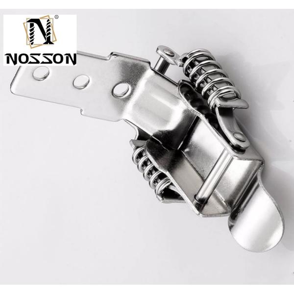 Adjustable Metric Measurement Stainless Steel Spring Lever Tension Latch Toggle Clamp for Toolbox Latch Locking Mechanism