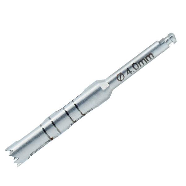 Ferramentas para implantes dentários de comprimento 13/15 mm Brocas trefinas de aço inoxidável