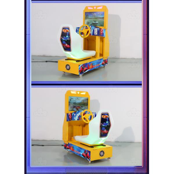 Experience the Thrill with Kids Driving Race Car Arcade Machine Racing Simulator