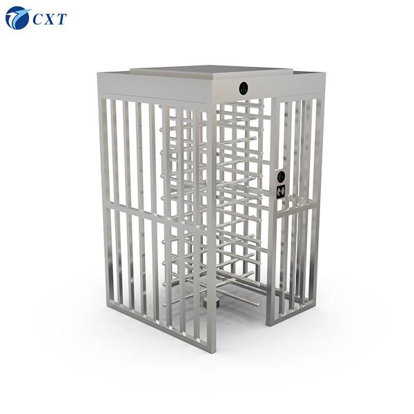 304 Stainless Steel Full Height Turnstile with Brushless Motor and Outdoor Standard for High Security Access Control