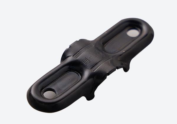 H-14 Connecteur de joint de tuyau profilé noir par électrophorèse pour tuyau profilé de 28 mm