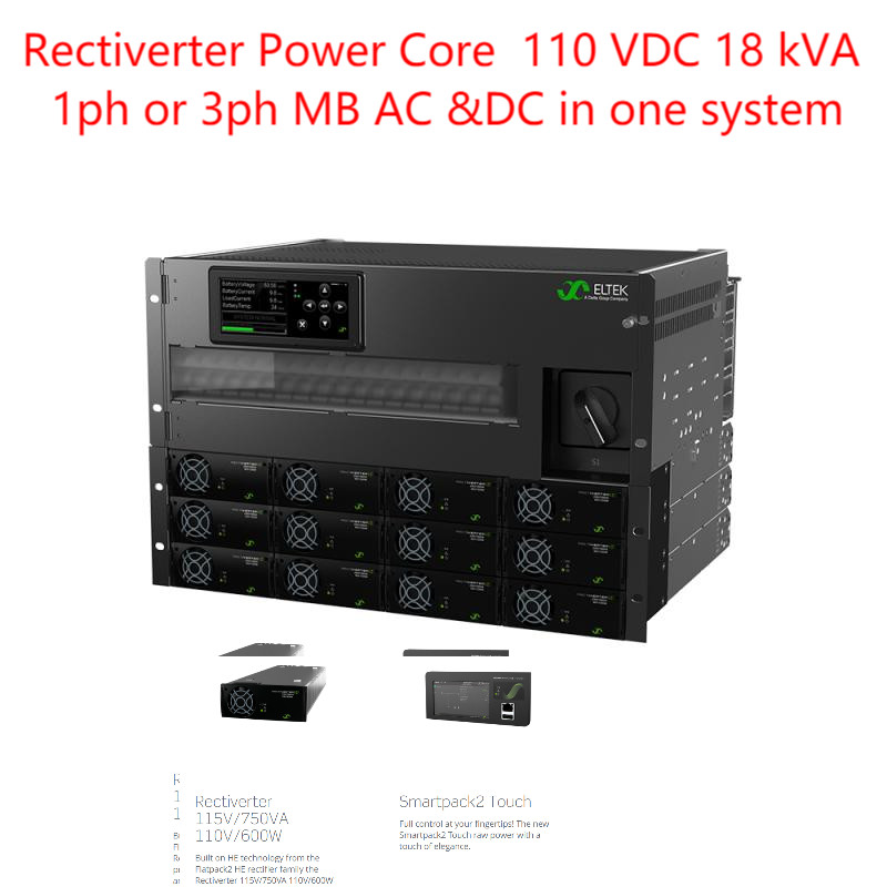 Ядр 110 VDC 18 kVA 1ph или 3ph силы Rectiverter до AC 18Kva & выхода 14.4kw 110Vdc