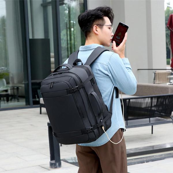 32*46*15cm Business Laptop Backpack ODM Computer Security Laptop Bag
