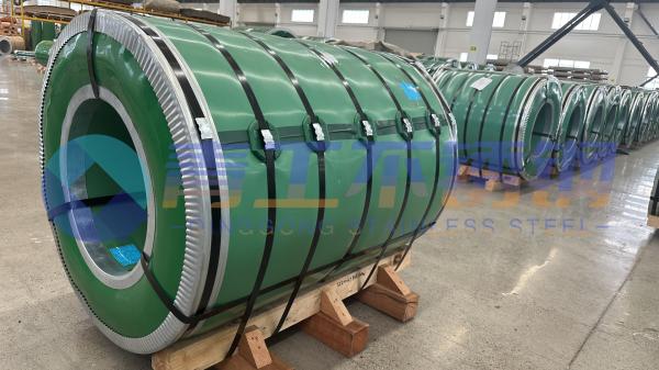 EN Stainless Steel Flat Rolled Coil Length 1000mm-6000mm