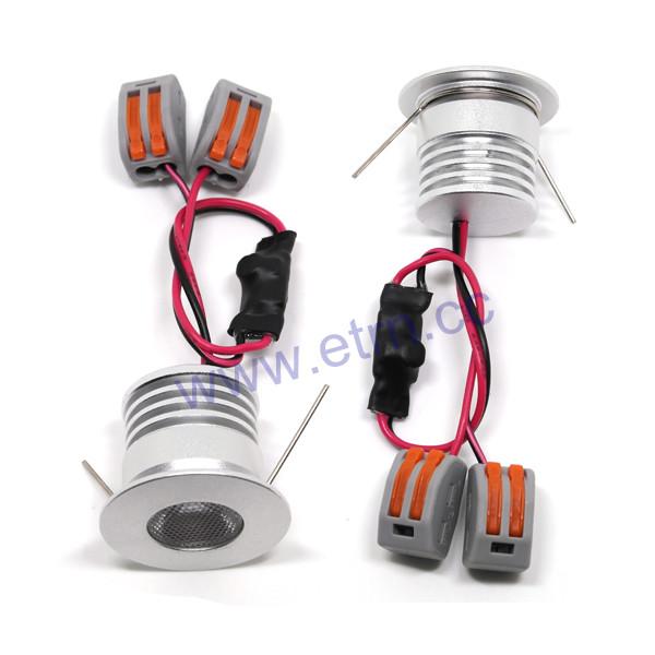 Brighting Starry DC12/24V 4W Round Super MINI LED Downlights Cabinet Light Spotlights
