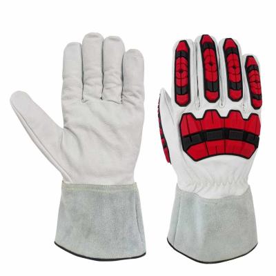 ANSI Cut A5  Oilfield Impact Gloves / Anti Impact Cut Resistant Gloves