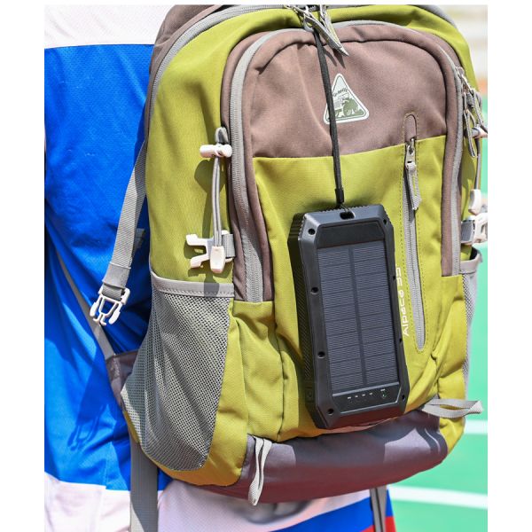 Dual USB Waterproof Solar Power Bank