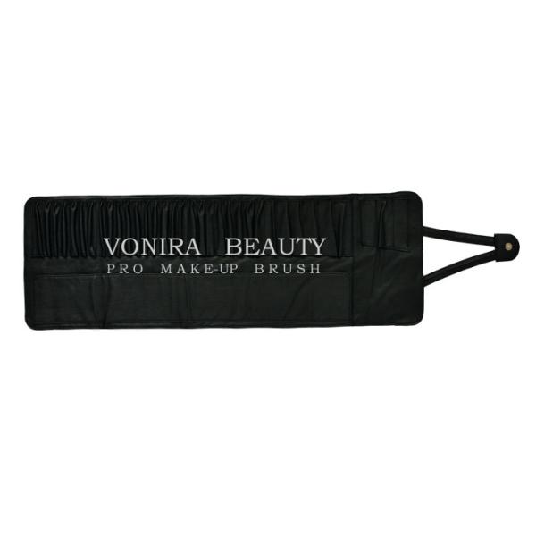 Карманы перемещения 34 Про держателя ручки сумки мешка завальцовки щетки макияжа косметического портативные кроют кожей случай