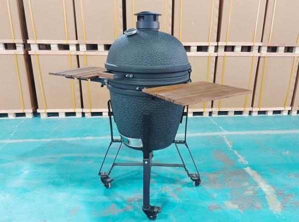 150x78x135cm Charcoal Kamado Grill Spcial Hinge Urban Glaze Compleet