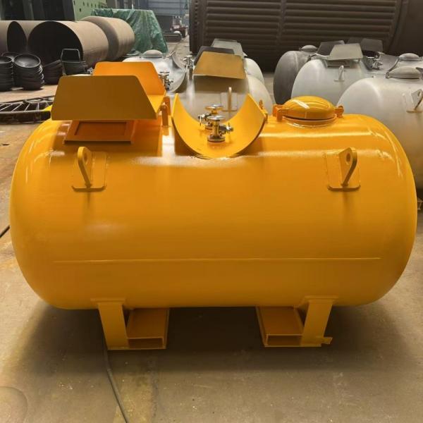 CG0.85 UN T7 acier inoxydable réservoir horizontal résistant à la corrosion transport chimique UN2443