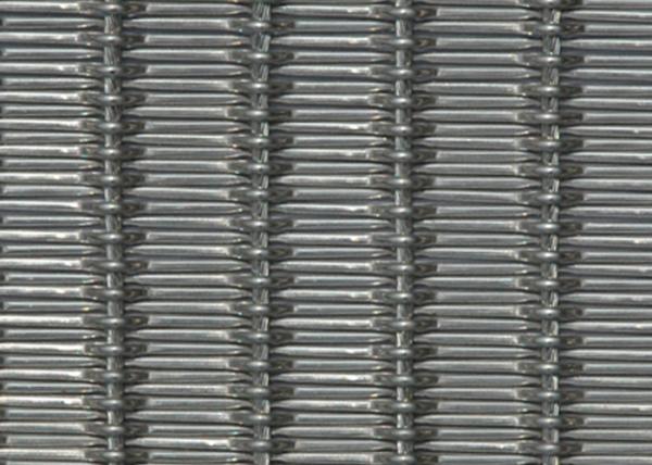 Panneaux de mur intérieur sertis par replis d'ascenseur d'OEM de Mesh Fabric de métal flexible de 9mm 2m