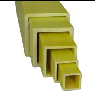 FRP Square Tube GRP Pultruded Glassfiber Tube Rectangular Fiberglass Долговечность