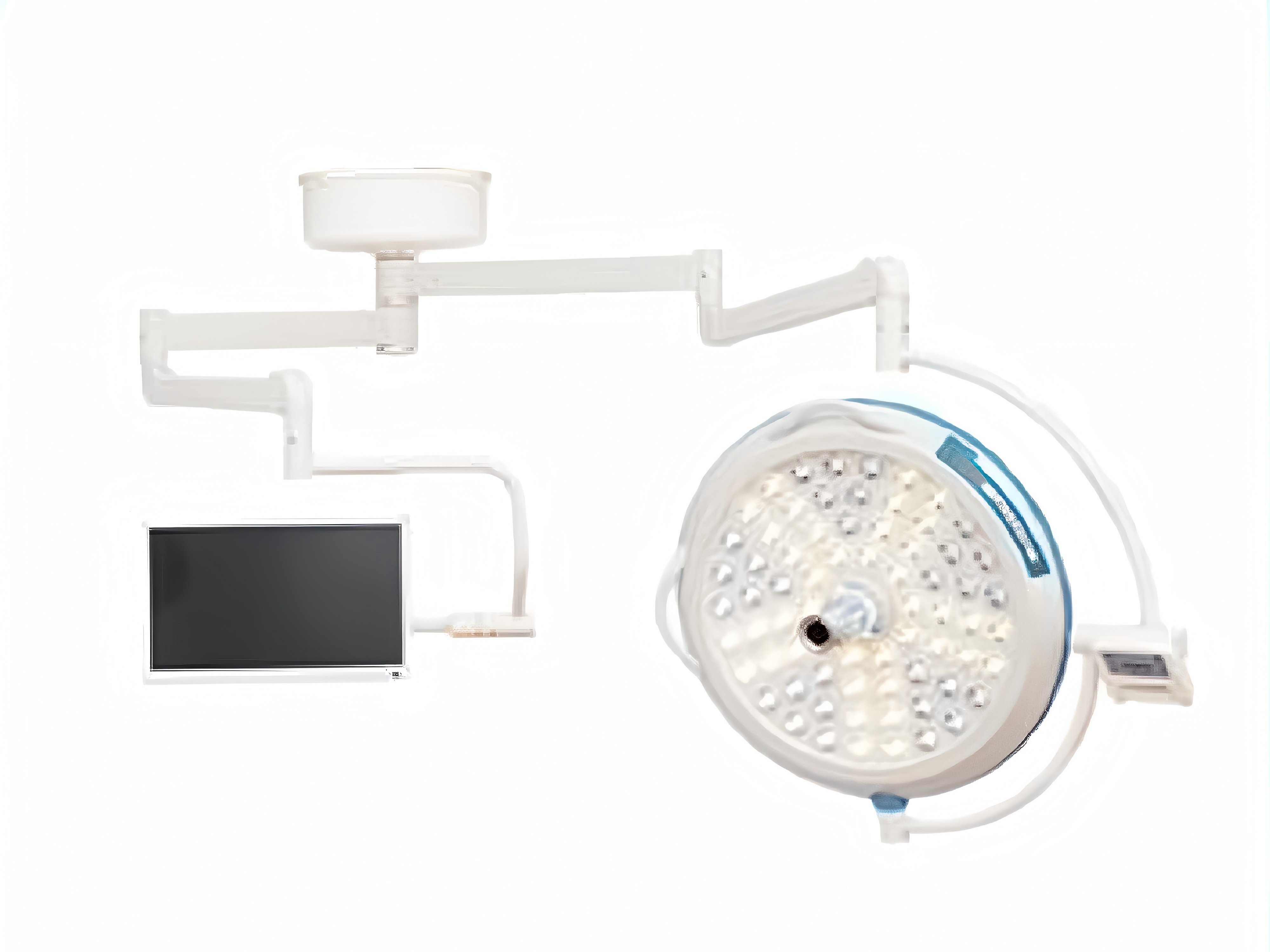 LED Surgical Lamp with One-Touch Endoscopic Mode, 7000K Color Temperature and 60,000-Hour LED Lifespan