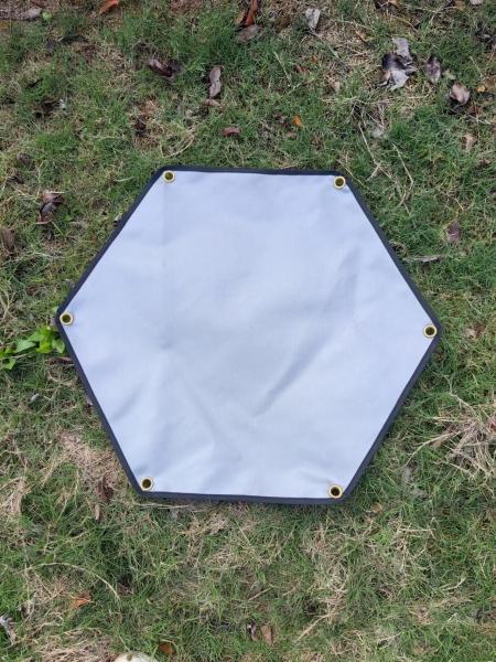 Pit Mat Protects Decks e pátio à prova de fogo - Óleo-prova & almofada impermeável da grade para o poço do fogo