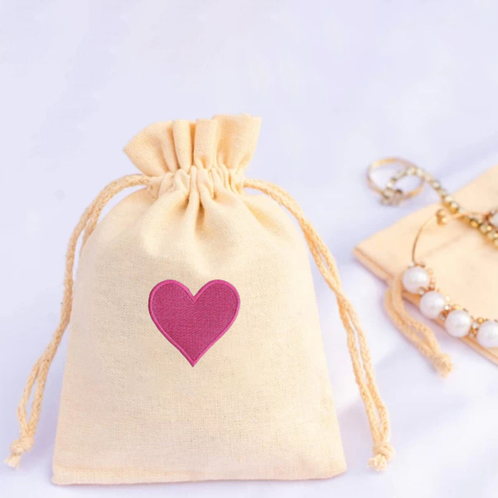 Customizable Lightweight Handbags Various Designs Canvas Drawstring Flap Bags Two Straps Zipper Stylish Embroidery Patterns