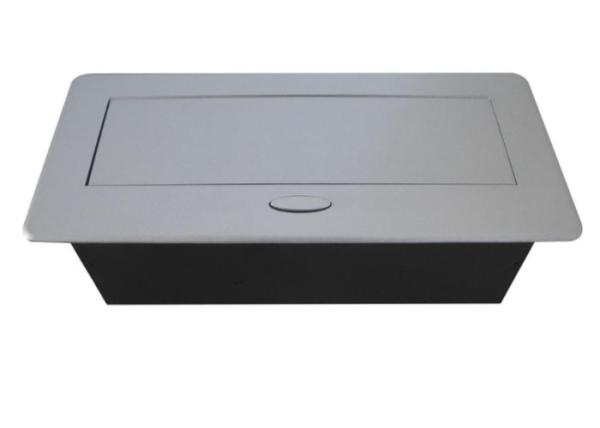 Zinc Alloy Pop Up Worktop Socket , Worktop Electrical Sockets Custom Connect Ports