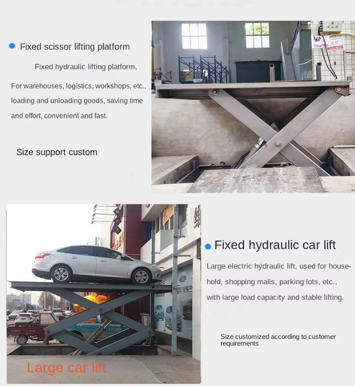 Self Propelled Electric Hydraulic Scissor Lift Aerial Work Platform for Construction Works