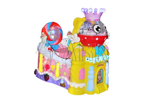 Amusement swing car kids children electric ride on car EPARK candy castle coin operated kiddie rides on game machine