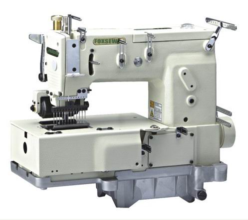 12-needle Flat-bed Double Chain Stitch Sewing Machine FX1412P