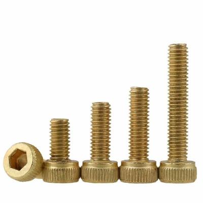 Comprimento de bronze de Allen Head Machine Parafusos 5-30mm dos parafusos de cabeça de soquete M2.5