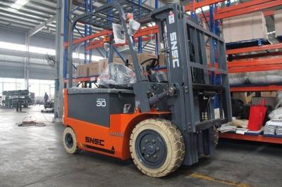 Camiões elevadores Snsc Camiões elevadores elétricos de 3 toneladas com altura de elevação de 3000-7000 mm e motor AC