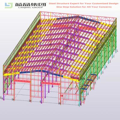 Fabrique de structures en acier moderne et populaire