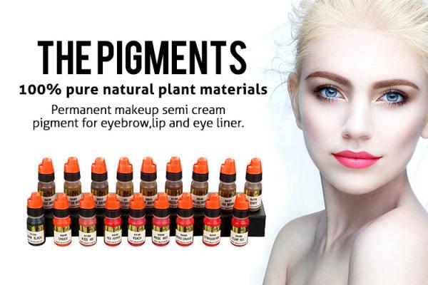 Lushcolor Cosmetic Semi Cream Eyebrow Tattoo Pigment Ink 8 ml / Bottle