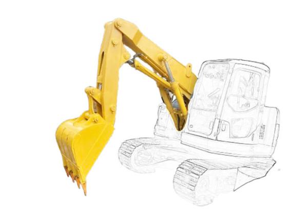 Shaogang Q355B 30-36 ton Excavator Shorten Arm Tunnel Boom With Bigger Cylinders excavator shorten boom excavator tunnel arm tunnel boom