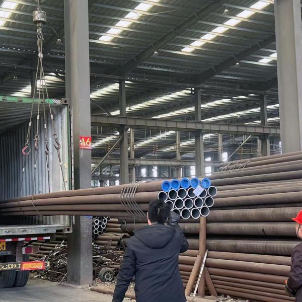 High Strength Q235B Welded Pipe Q355B Straight Seam Carbon Steel Pipe Tube with Cold Rolled Surface Coating Technology