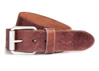 Vintage Jean Belt With Zinc Alloy clássico de couro Pin Prong Buckle de S dos homens ‘