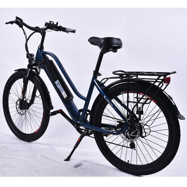 36V City Commuter Electric Bike , 7Speed Rustless Electric Bike City Cruiser
