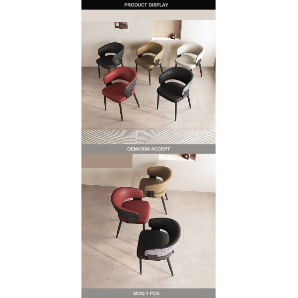 Durable Dining Chair Fabric Armrest Coffee Shops Cafeteria Breakfast Bar Wood Modern Leg Catering Cafe Chairs Restaurant