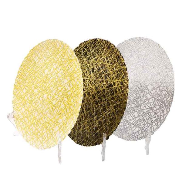 Wholesale Custom Gold Glass Charger Plates|FDA Approved Eco-Friendly|Bulk Orders for Hotels&Restaurants