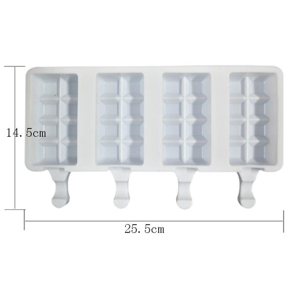 FDA aprovado bandeja de molde de gelo de silicone multi-purpose fácil de liberação congelador molde de silicone seguro