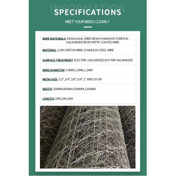 Изготовление оцинкованного шестиугольного габионного ящика корзины сетки из проволоки Каменная клетка для поддержки стены и забора
