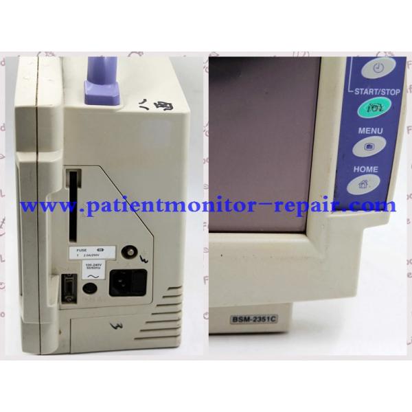 White Used Patient Monitor / BSM-2351C Patient Monitor Nihon Kohden Brand For Test