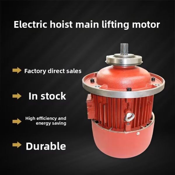 Soft-start Motor Hoist YSE/YDE with Three-Phase Asynchronous Operation and 1 Year Warranty