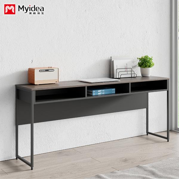 Myidea パネル 木製 オフィス 家具 サイドテーブル コンピュータ デスク 引き出し付き 可変 シンプル モダン デザイン