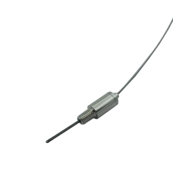 Male Thread Wire Cable Grippers For Lighting System, Hanging And Display