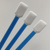 Le polyester tamponne la tête plate de rectangle de polypropylène de matériel propre extérieur de 5 pouces