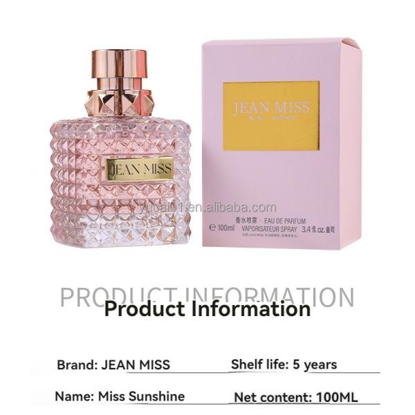Top Selling Women Body Perfume 100ML Sunshine Perfume Eau de Toilette