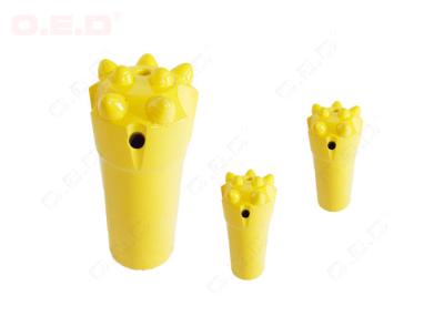 Bocado de botão durável do atarraxamento da broca de hard rock, bocados de broca da mineração de R32 R38 38-127mm