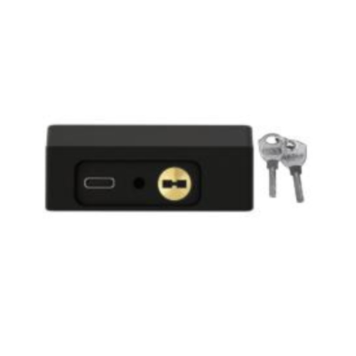 Multi-Mode RARLUX GS55S Smart Fingerprint Padlock Hardened Shackle IP66 Waterproof 100 Fingerprint Capacity Enhanced Security