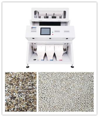 5400 Pixel RGB CCD White Beans Optical Sorting Equipment 3 Chutes