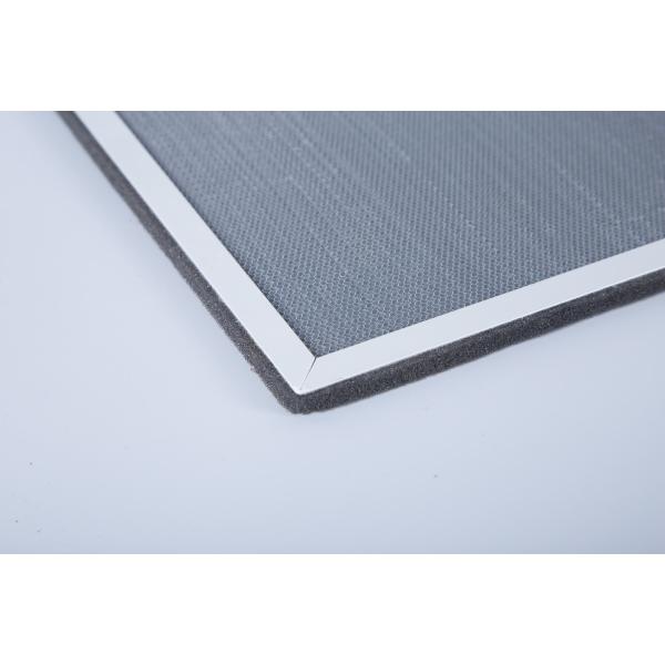 Sponge Frame Aluminum Honeycomb Filter Surface Sprayed With Titanium Dioxide Size Customized