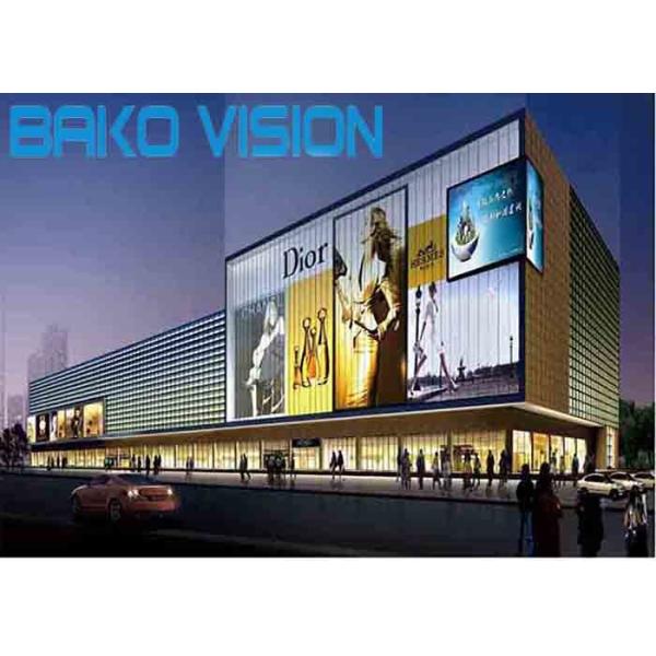 Steel / Aluminum SMD P5 Flatness Outdoor Advertising LED Video Wall 920 Hz