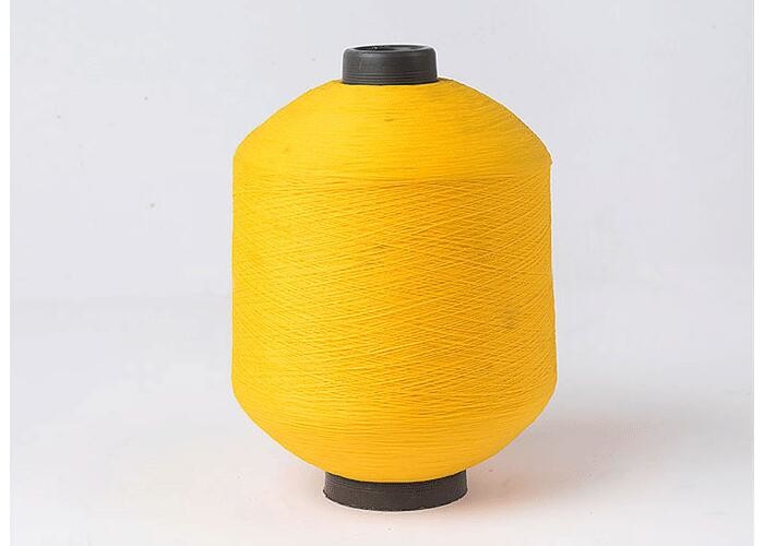 Anti - Pilling Dope Dyed Colorful Polyester Texturised Yarn 50D 100D For Spinning Yarns