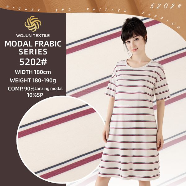 Smooth Comfortable High-Quality And Moisture-Wicking And Breathable Striped Knit Fabric For Polo Shirt