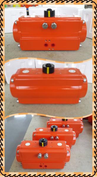 Small Double Acting Pneumatic Actuator With Spring Return 1/4 Turn